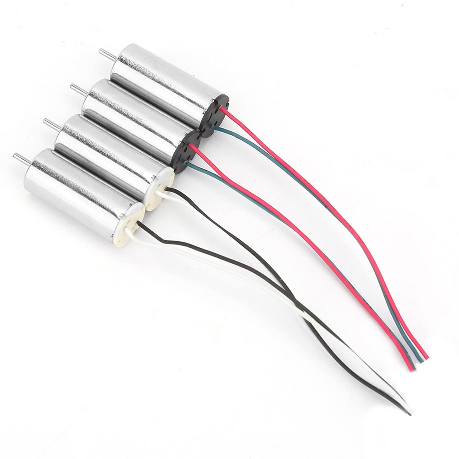 4 Pcs Micro Coreless Motor High Speed Low Consumption Drone Motors Coreless Motor for DIY Aircraft Model 44000Rpm