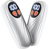 Hand Warmers Rechargeable 2 Pack, 6000mAh Electric Hand Warmers, 5-Level Heating with Battery Display, Reusable Portable Pocket Heater, Gifts for Christmas, Outdoor, Golf, Travel, Hunting, Camping