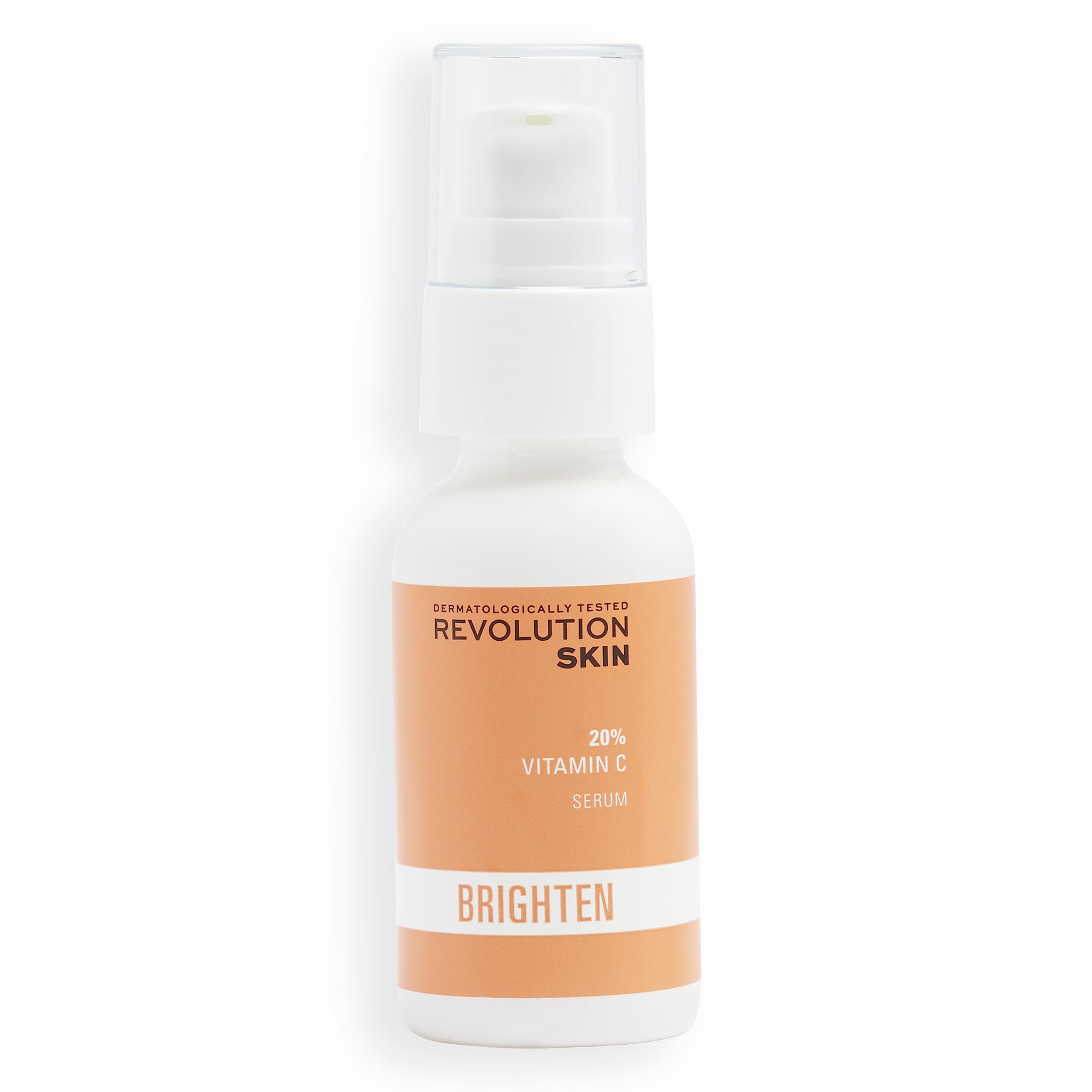 Revolution Skincare London, 20% Vitamin C, High Strength Face Serum, Improves Skin Brightness, Evens Skin Tone, 30ml