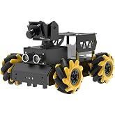 HIWONDER ROS2 Robot Car with OpenClaw &amp; Large AI Models, AI Vision &amp; Voice | Python Programming DIY Robot Kit for Teen Adult, Embodied AI Camera Robot Car, TurboPi Standard Kit &amp; Without RaspberryPi