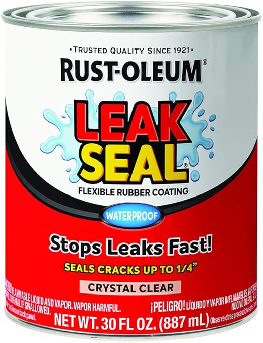 RustOleum 275116 Stop Rust Leak Seal Flexible Rubber Coating Sealant