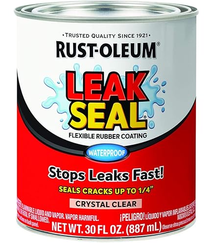 Amazon.com: Rust-Oleum 265495 LeakSeal Flexible Rubber Coating