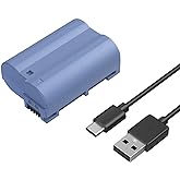 SMALLRIG 2400mAh Replacement USB-C Camera Battery for Nikon EN-EL15C, for Nikon ZR, Z6 III, Zf, Z8, Z7, Z7 II, Z6 II, Z5, D850, D810, D810A, D780, D750, D610, D500, 2.5H Fast Charging