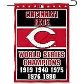 Cincinnati Reds Double Sided Garden Flag