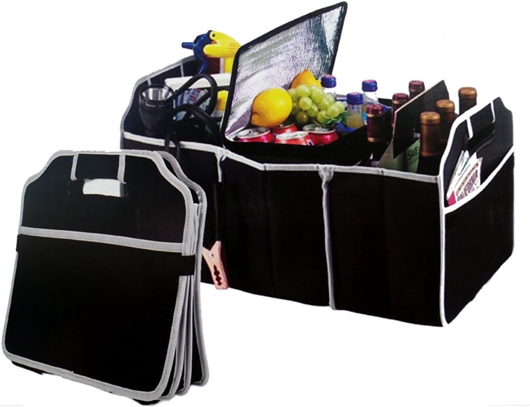 VelKro Car Boot Organiser for Picnic Party Shopping Heavy Duty Collapsible Foldable