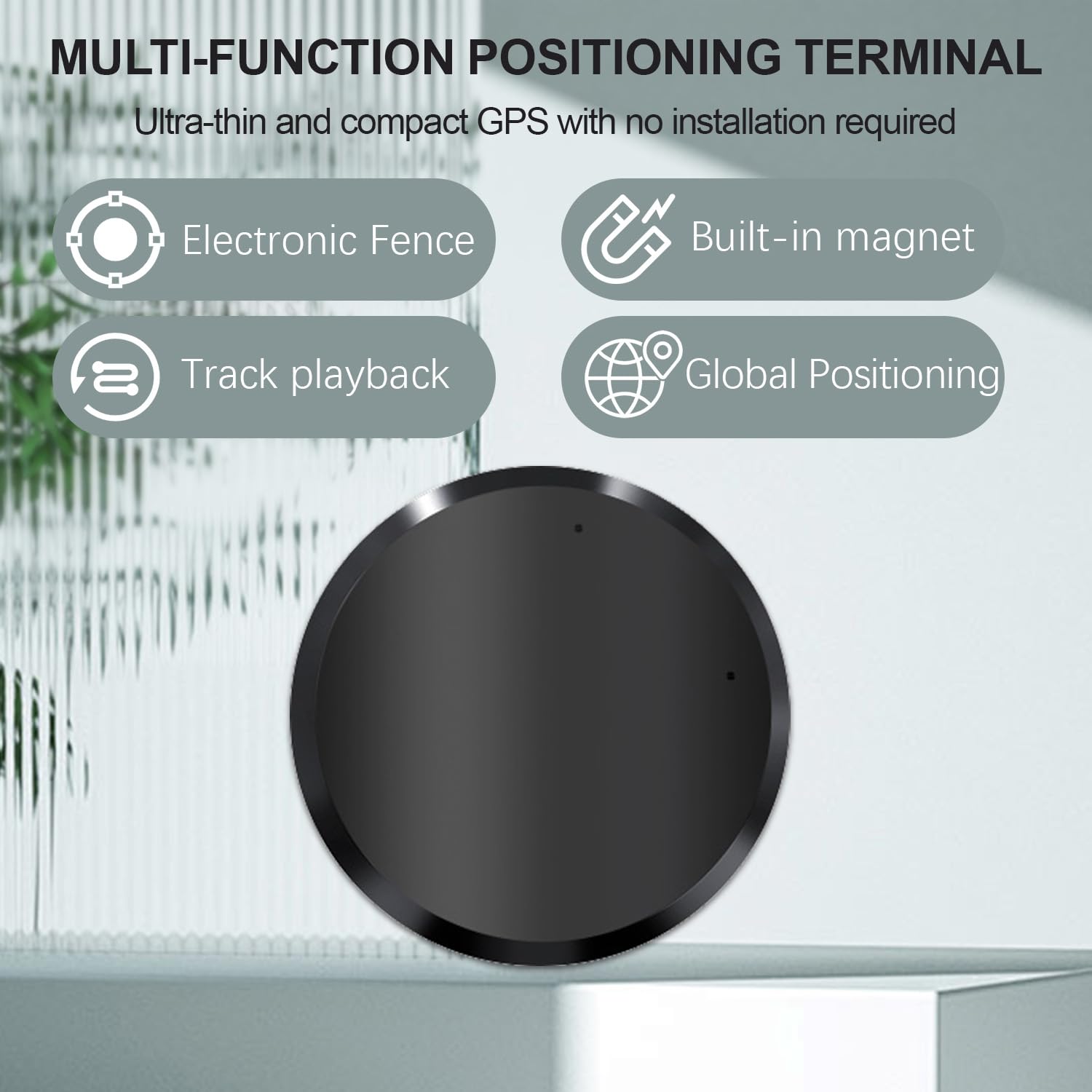 Mini GPS Tracker for Vehicles: Tracker Device for Vehicles No Subscription No Monthly Fee GPS Tracker for Car Kids Dogs Trucks Magnetic GPS Tracking Device (GF11-5)