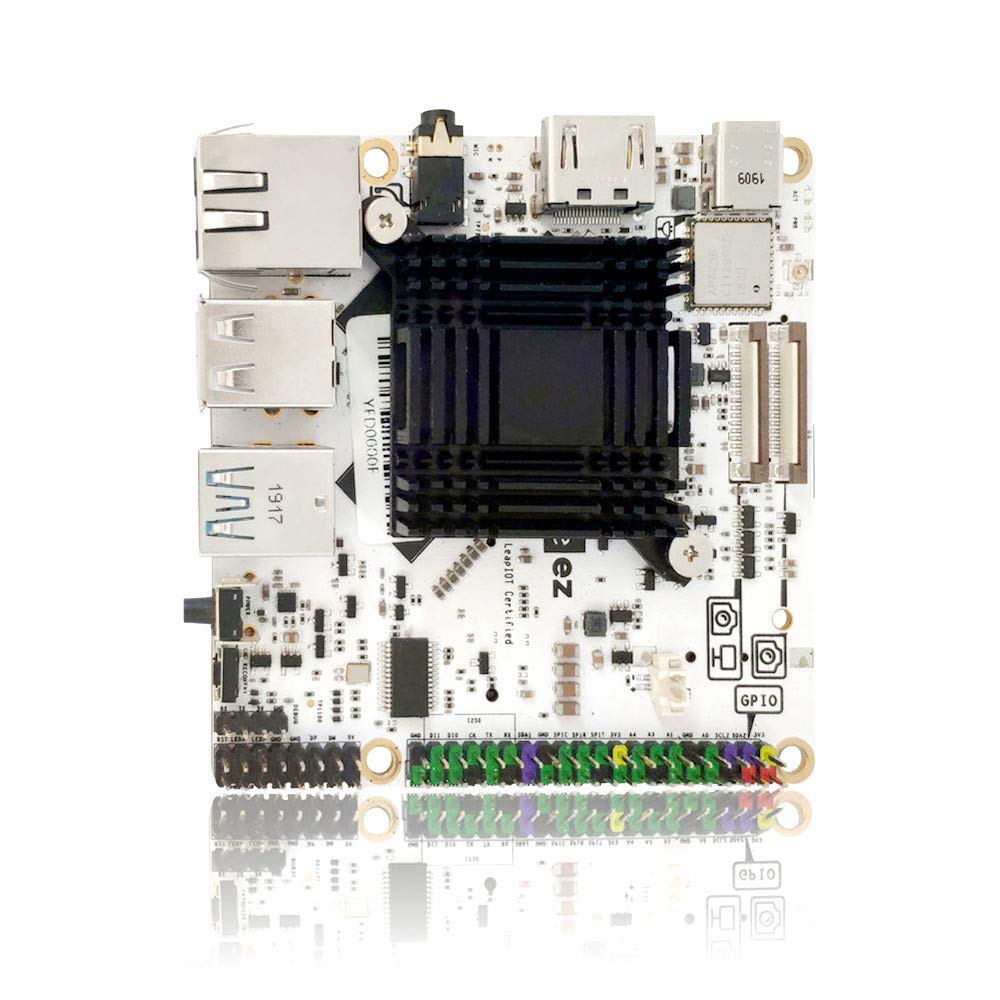Leez P710 ARM-based AI+IOT Single board Computer with Android 9.0 Hexa-core Soc 4GB RAM 16GB eMMC Storage Support 4K HD display & GB Bluetooth 5.0