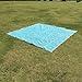 COSOON Beach Mat Sand Proof Rug Picnic Blanket - Sand Dirt & Dust disapper! - Fast Dry, Easy to Clean Perfect for The Beach, Picnic, Camping, Outdoor Events (Blue, 79' x 79' in)