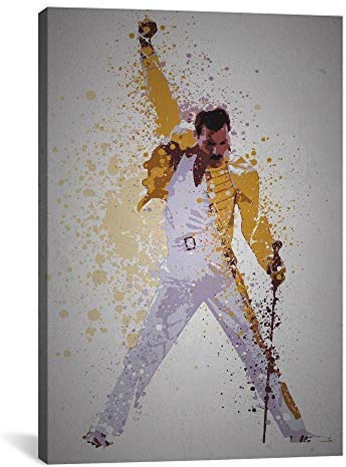 Freddie Mercury,Artwork Wall Art Home Wall Decorations for Bedroom Living Room Oil Paintings Canvas Prints