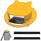 Flip N-Slide Bucket Lid Mouse / Rat Trap Slope Mouse Slide Trap Automatically Resets Humane Trap Door Style, Compatible with 