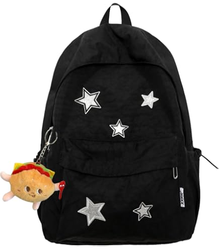 Amazon.com | Lefe Liee cute y2k star backpack for women, kawaii