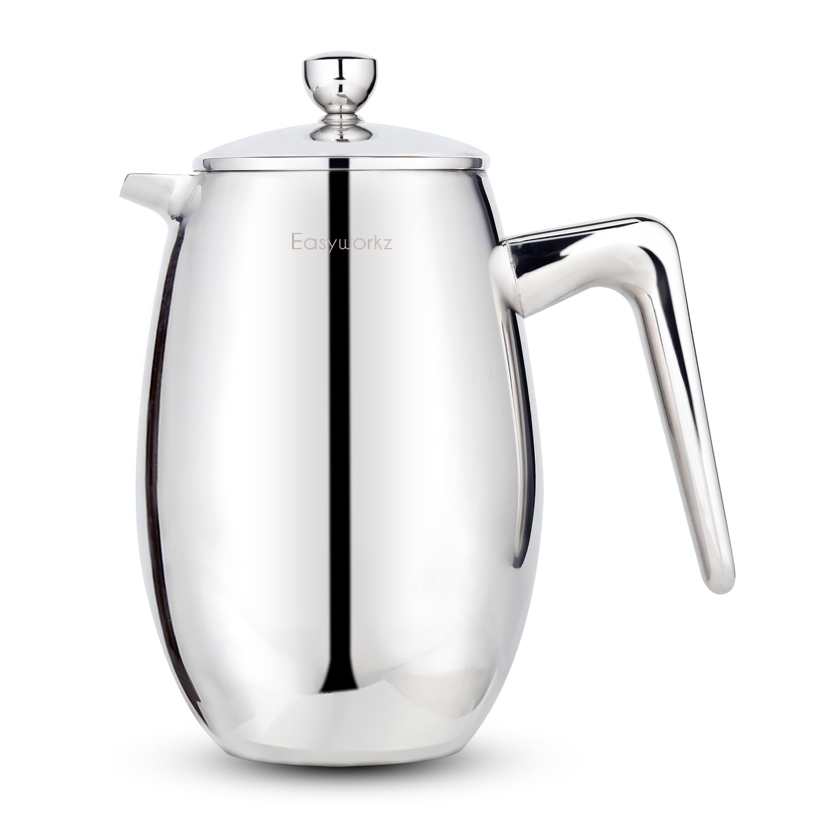 Easyworkz Nando Double Wall French Press Coffee Maker 700ml Stainless Steel Insulated Thermal Cafetiere