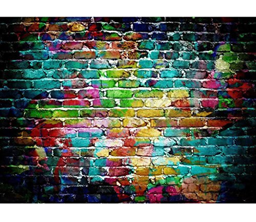 Dodoing 5x7ft colorful brick wall vinyl photography bac…
