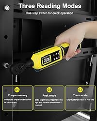 1/4" Digital Torque Wrench (4-265.6 in.lbs) w/Color