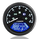 Geloo Motorcycle Speedometer Tachometer