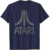 Atari Distressed Mt. Fuji Iconic Game Logo T-Shirt