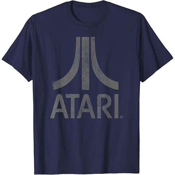 Amazon.com: Atari Vintage Japanese Kanji Logo Retro Video Game T