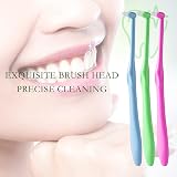 LeFeirr 3 Pack Slim Interspace Toothbrushes for Orthodontic Care view 4