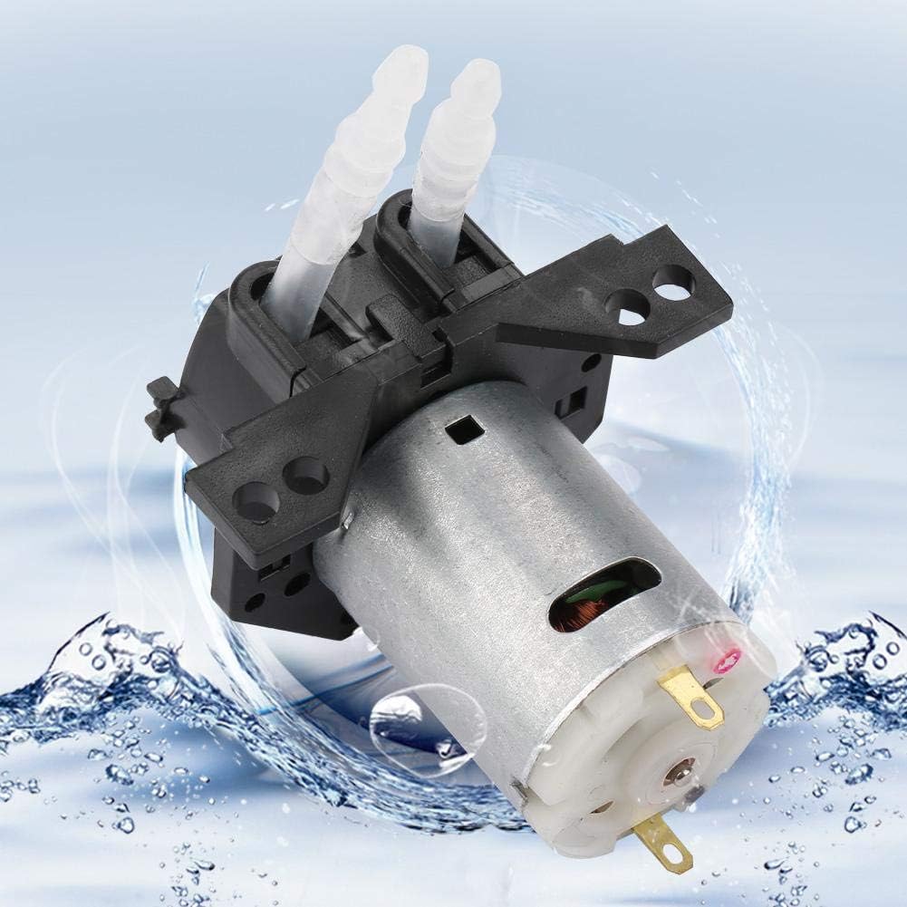 Hilitand DC 12V/24V Peristaltic Dosing Pump DIY Peristaltic Tube Head for Aquarium Lab Chemical Analysis(black 12v 3 * 5) - Image 4