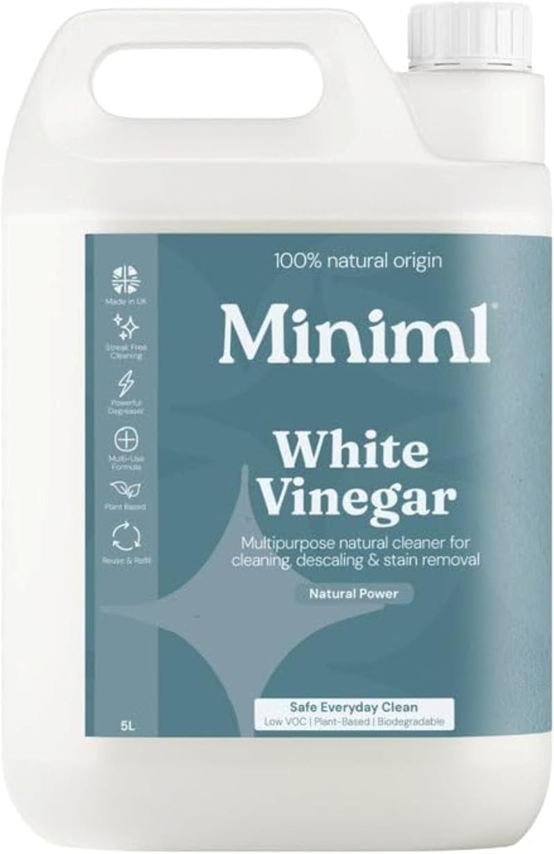 Miniml Eco White Vinegar Cleaning 5L All Natural Multi-Surface Cleaner