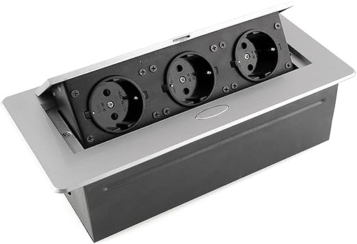 Amzdeal BSD-001 en el piso de toma de 1 compartimento RJ45 ...