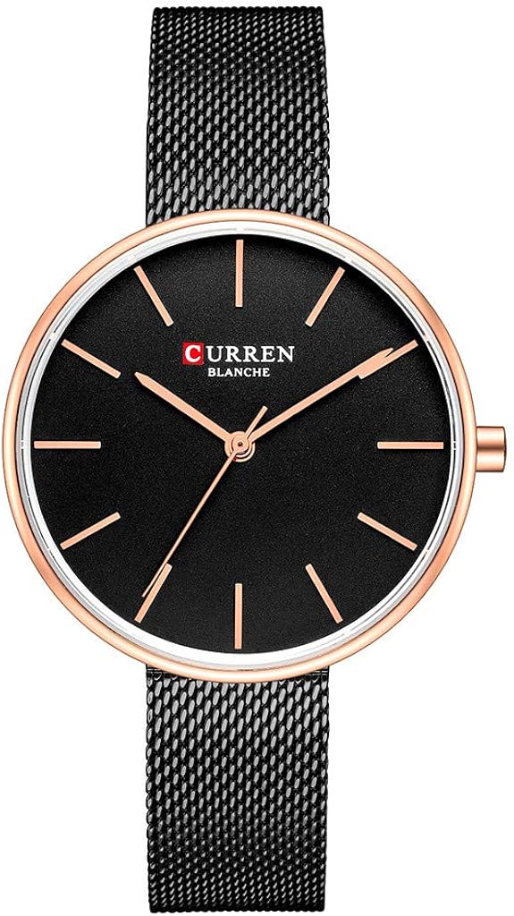???? Orcbee ???? _Women's Fashion Unobtrusive Business Simple Personality Net Belt Alloy Watch