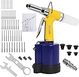 Wadoy Heavy Duty Air Rivet Gun Kit - Professional