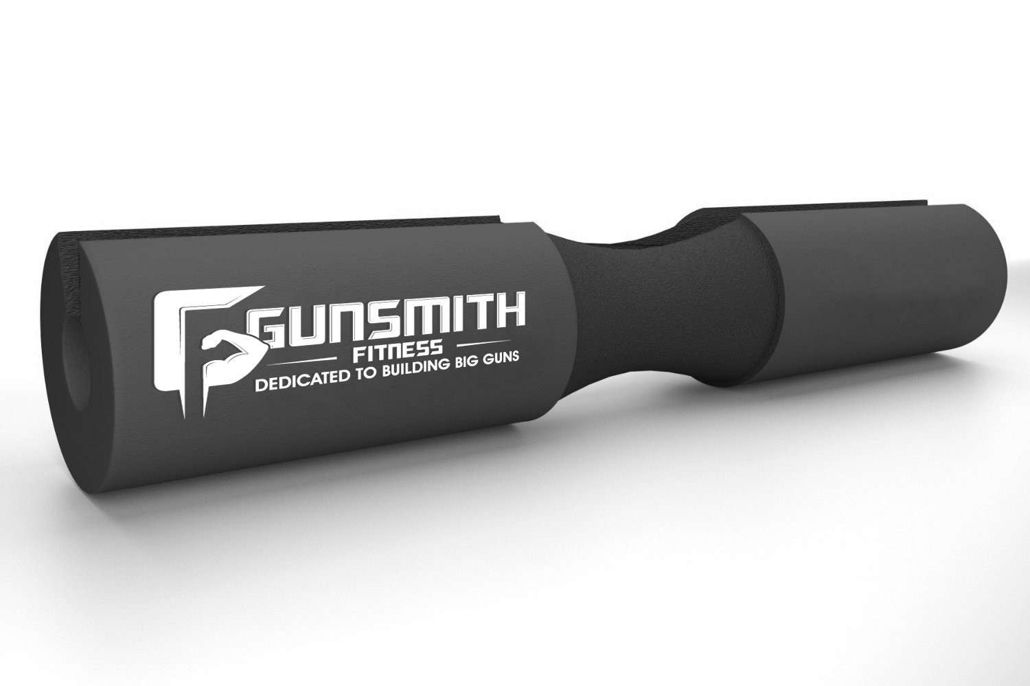 Next Gen Barbell Squat Pad - Support Sponge for Squats, Lunges an Hip Thrusts. Comfortable Neck & Shoulder Protection (Black)