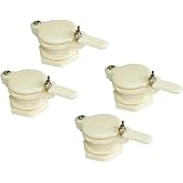WEICHUAN 4PCS Honey Gate Valve Honey Tap for Extractor | ABS Plastic Honey Gates for Honey Extraction Equipment Beekeeping Tool