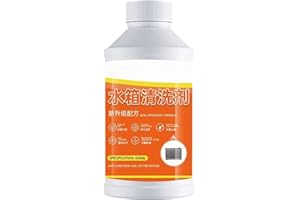 Radiator Cleaning Fluid - 500ml Detailing Cleaning Remover,Rust Inhibitor Cleaner - for Garage Automotive Engine Metal Core B