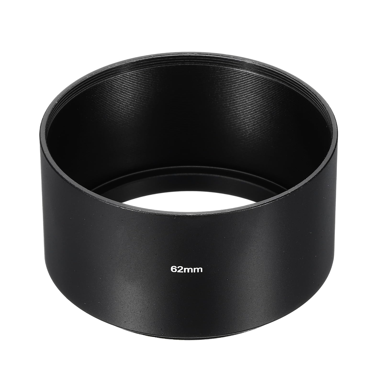 PATIKIL 62mm Lens Hood, Long Focus Frosted Surface Anti-reflective Inside Hood for Camera Lens, Black for Nikon, for Fujifilm, for Pentax, for Leica
