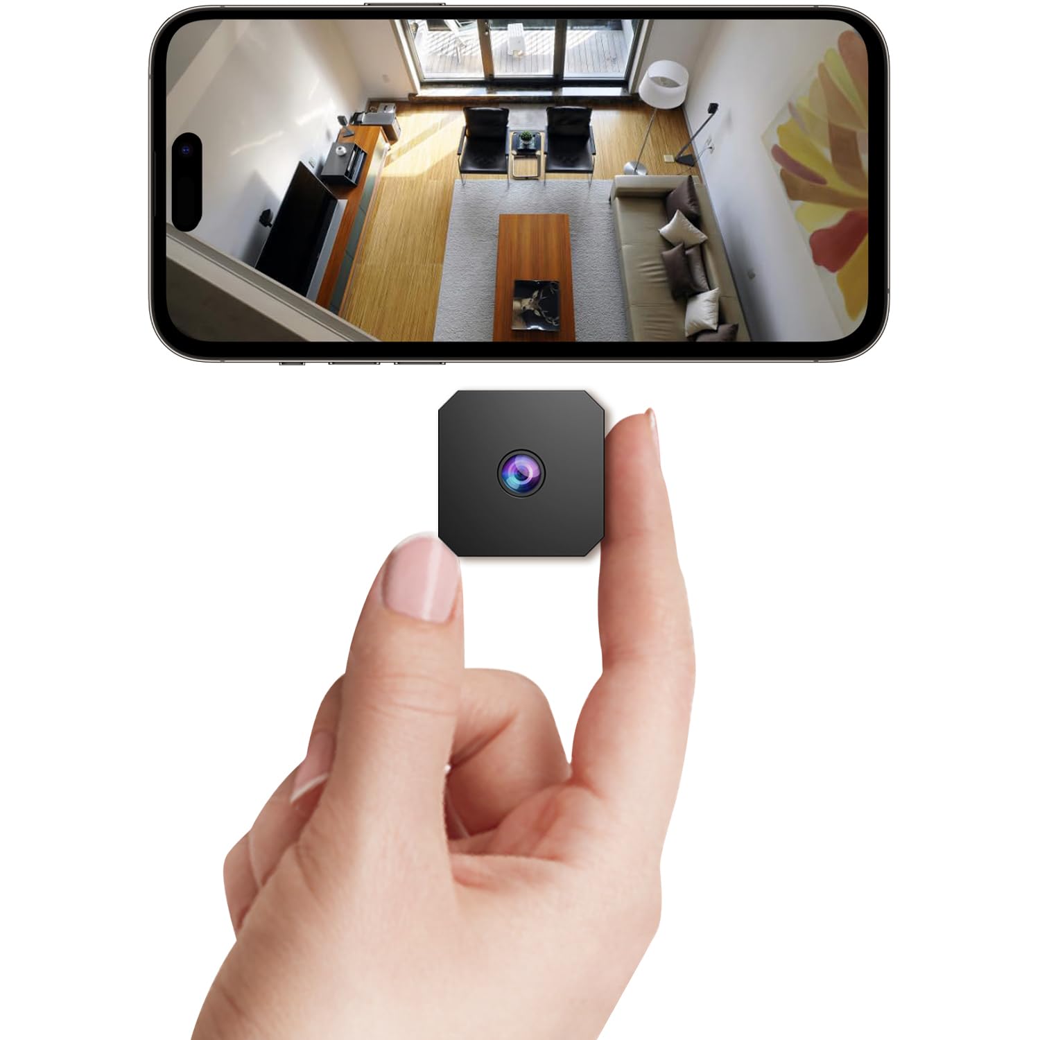 Photo 1 of J-SINIGIDIN Mini Spy Camera Wireless Hidden Home Indoor Cameras 1080P Car Camaras 2025 New Smart Home Camara Baby for House Office Outdoor Cams Mobile APP Remote Tiny Pet Dog Cam