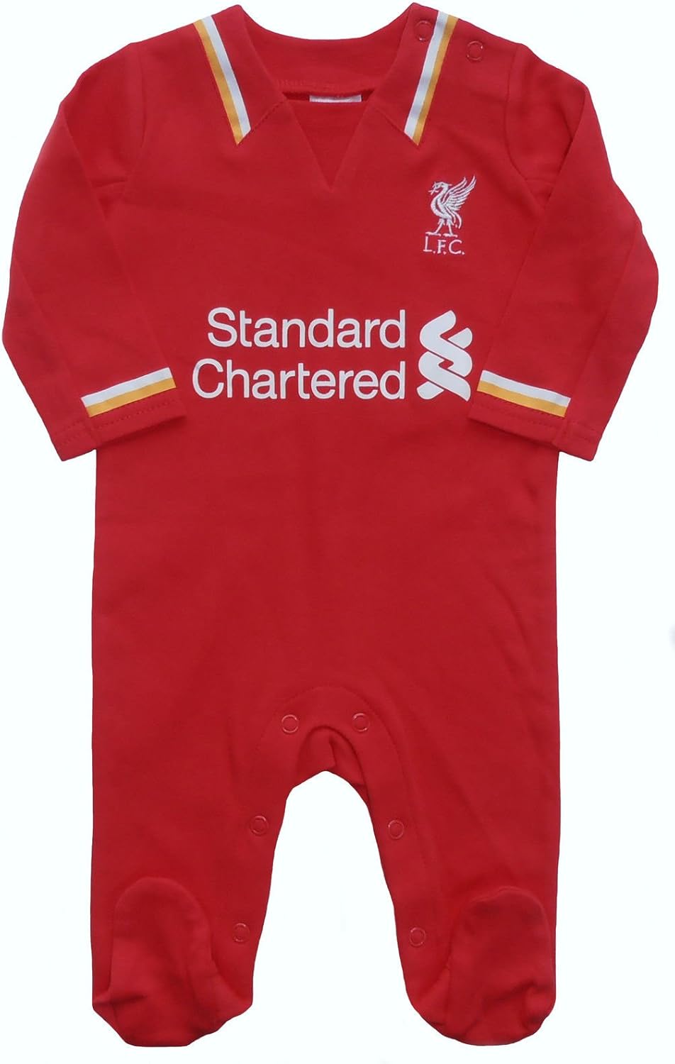 Liverpool F.C Kit Baby Sleepsuit Babygrow Official Merchandise 36