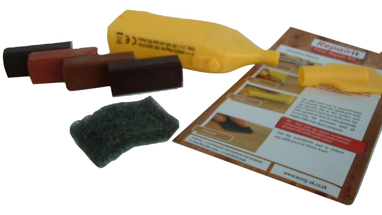 1 x Dark Wood Colours Repair Laminate Floor Worktop Furniture Repair