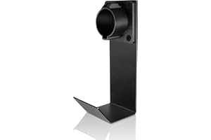 Lectron Electric Vehicle Charger Nozzle Holster Dock & J-Hook Combo for All J1772 EVs