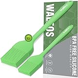 Walfos Basting Brushes Silicone, Heat Resistant