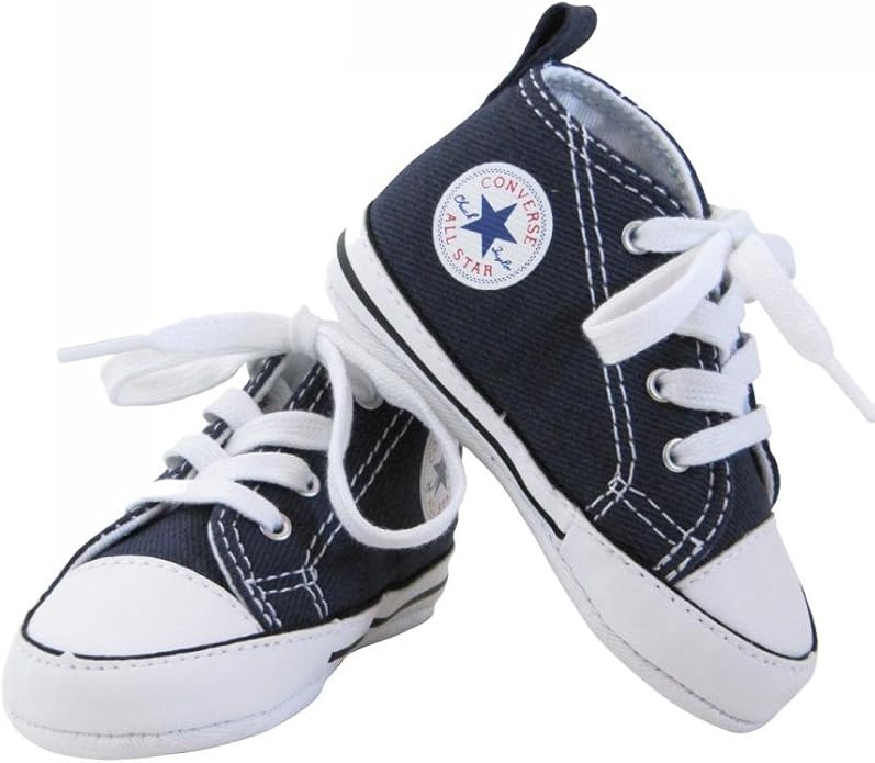Converse Baskets All Star Toile Bleu Marine Bebe Garcon Amazon Fr Chaussures Et Sacs