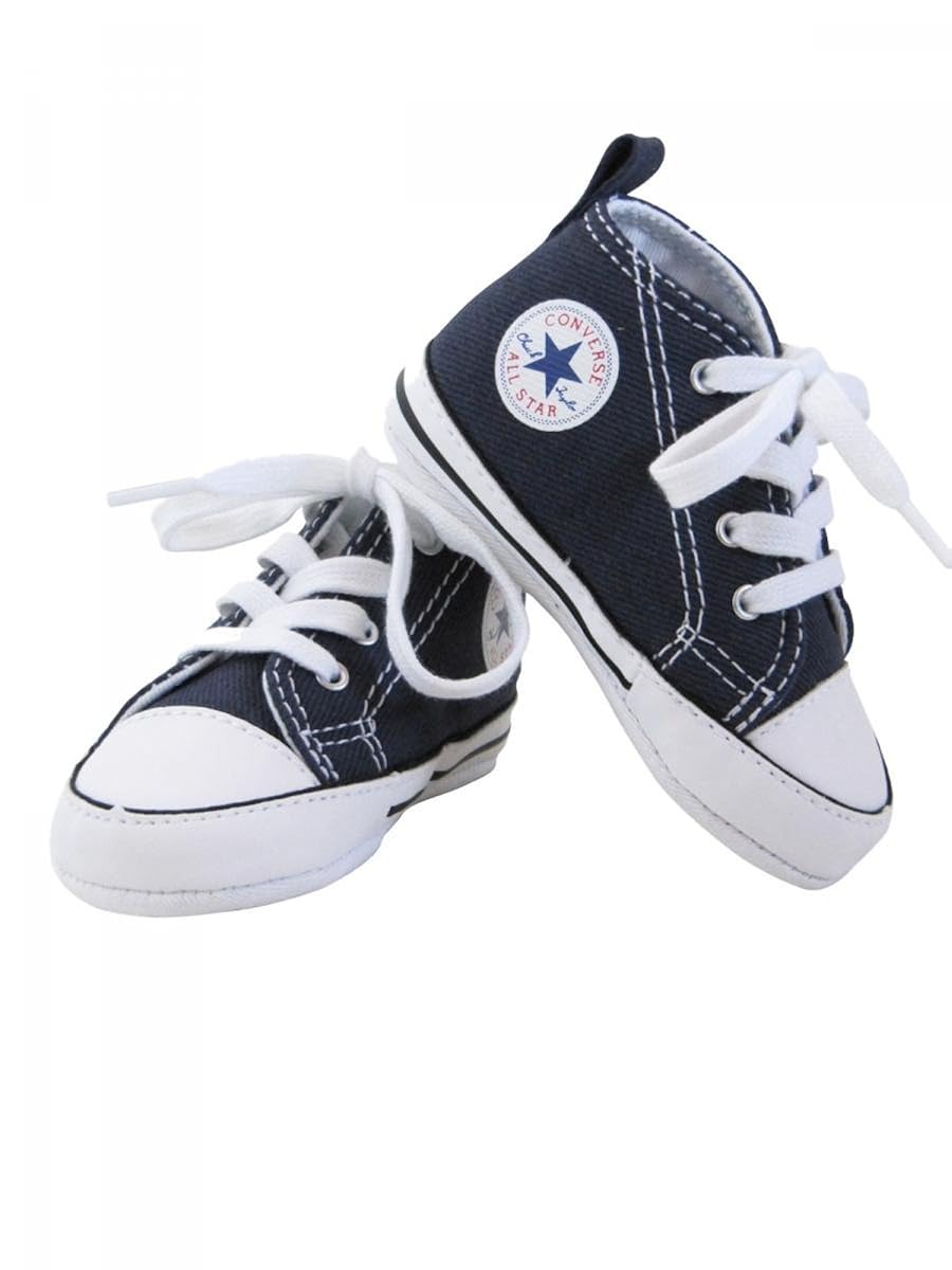 Converse Baskets Toile Bleu Marine Bebe Garcon Chaussons Chaussures Bebe Garcon