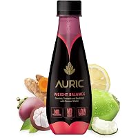 24 Bottles of Auric Natural Get Slim Drink For Men & Women - Helps Burn Fat Naturally [Dietician's Choice] with Garcinia…