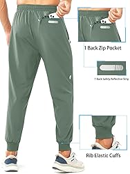 NORTHYARD Men's Athletic Running Pants Lightweight