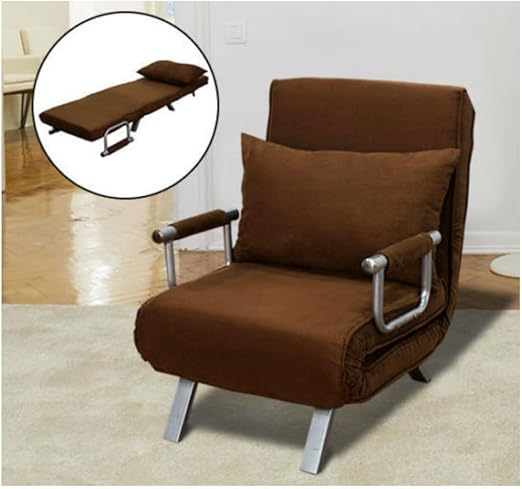 Amazon Com Sofa Bed Arm Chair Convertible Single Dorm Room Couch