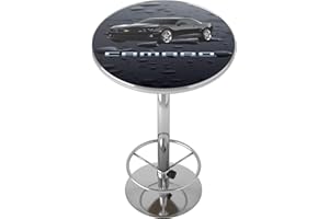 Trademark Global Camaro Pub Table, Black