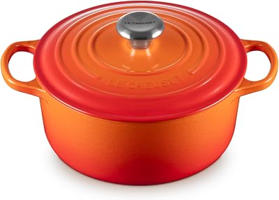 Le Creuset Signature Cast Iron Round Casserole 24 cm Volcanic 4.2 L