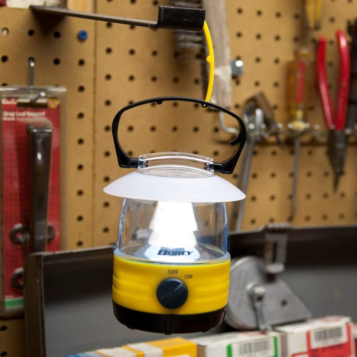 Dorcy LED Bright Mini Lantern 70 Hour Run Time, Assorted Colors, Small, Model Number: 41-1017 - Battery Lantern - 