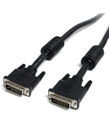 DIGITUS DVI Adapter Cable, DVI(24 5) - HD15, 2x Ferrit M/M, 2.0m, DVI-I Dual Link, Nero - Foto 5