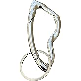 Irregular Carabiner Keychain Cute Y2K Cool Key Rings Clips for Keys Purse Handbag Backpack Accessories