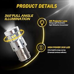 1157 BAY15D LED Bulbs 2057 2357 7528 LED Lights