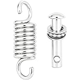 Porch Swing Hammock Chair Springs,Heavy Duty Porch Hanging Hammock Chair Egg Chair Swing Hanging Hardware Kit Spring Pin Plug Replacement