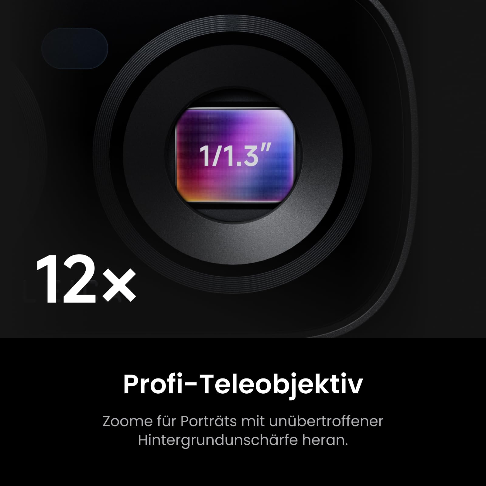 Insta360 Luna Ultra – 8K Vlogging-Kamera mit Zwei Leica Objektiven, 12× Zoom, 1"-Sensor, Abnehmbarer 2"-Touchscreen, Dreifach-KI-Chip, kompakte Gimbal-Kamera für Vlogs und Fotografie 4