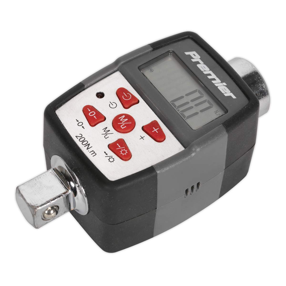 Sealey Stw291 Torque Adaptor with Angle Function Digital 1/2Sq Drive 20-200Nm